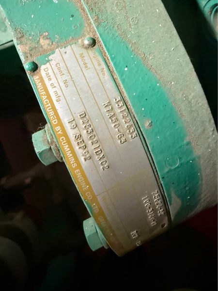 CUMMINS KTA50G3 part 3