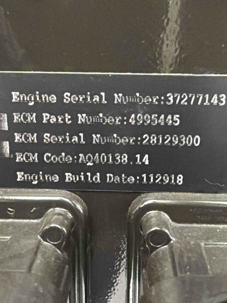 CUMMINS CM2150 part 6