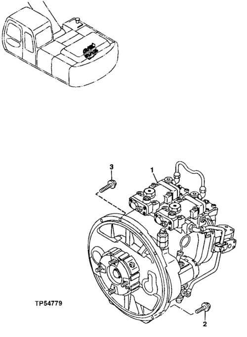Deere 270LC Main Hydraulic Pump