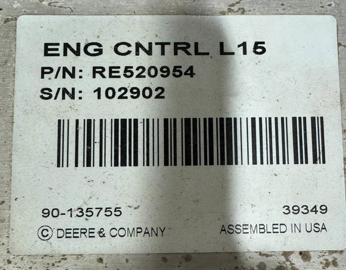 Deere 9530 Engine Controller