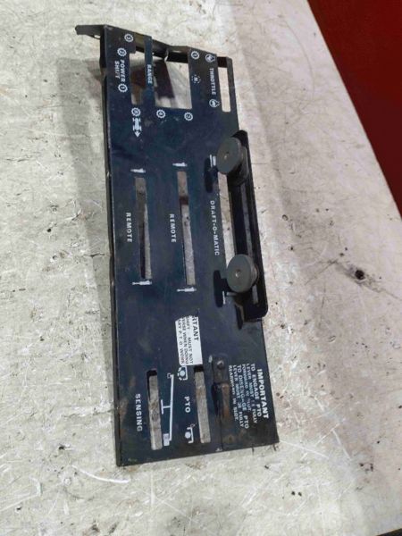 Case 1070 Cover-control Sonsole