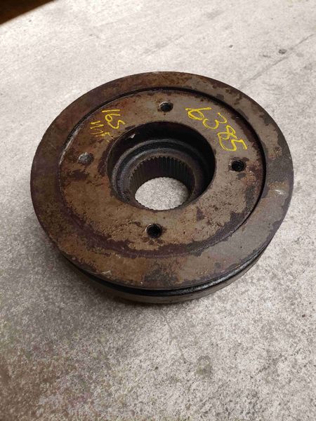 Massey Ferguson 165 Crankshaft Pulley, 1 Groove