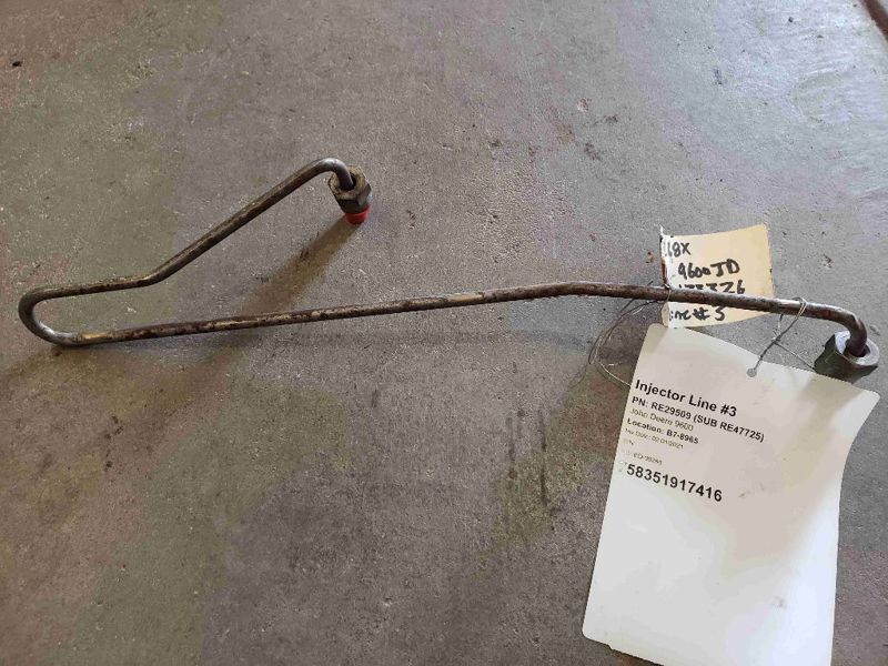 Deere 9600 Injector Line #3