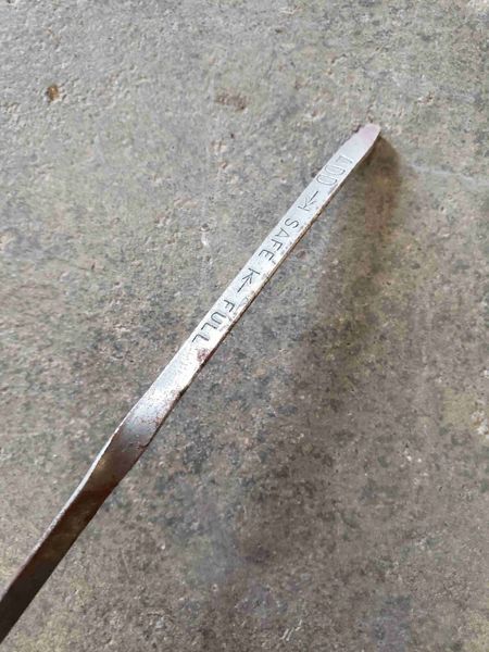 Ford/Nholland TW30, TW10, TW20, 8530, 8630, 8730, 8830, 9600, 9700 Dipstick, Engine Oil Level, 15" (3" Handle)