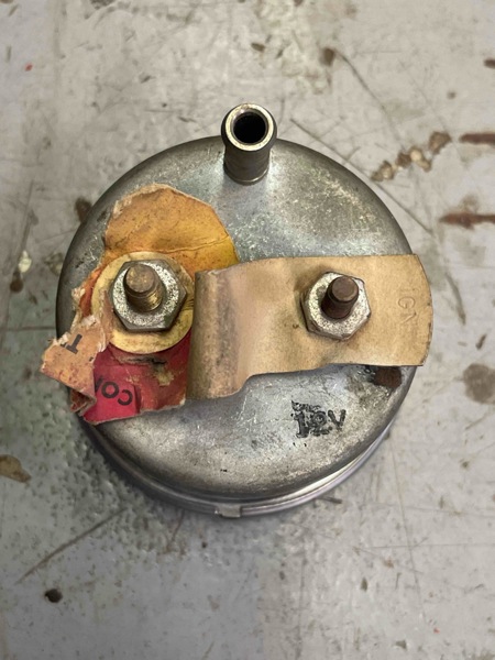 Deere 7520 Gauge, Fuel - Chrome Bezel