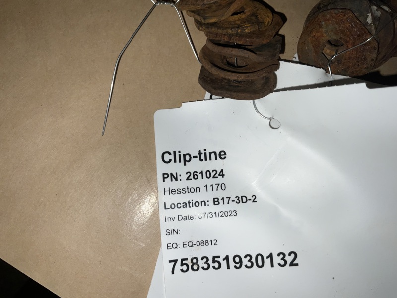 Hesston 1160, 1170 Clip-tine