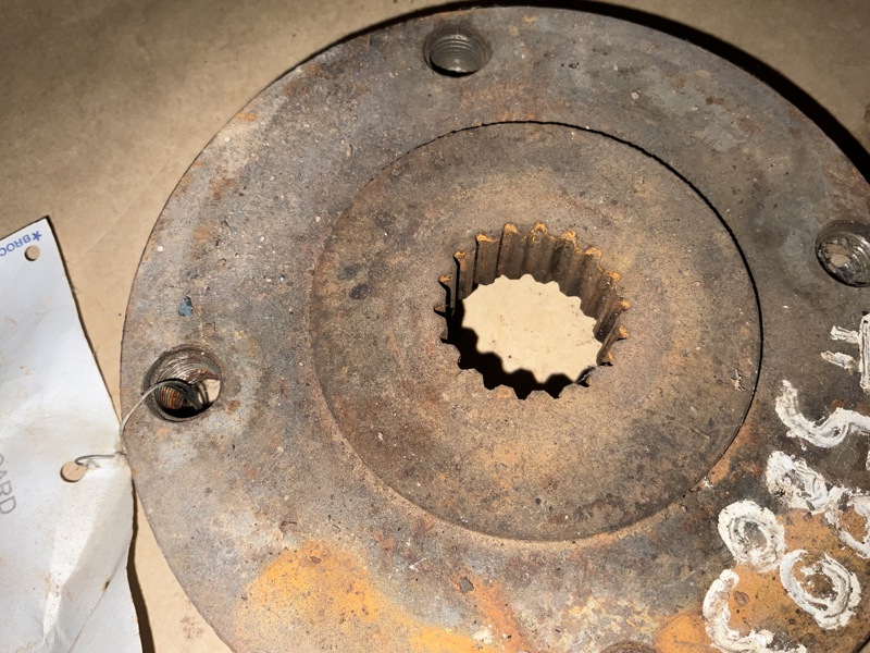Hesston 8070 Rotary Head, 8070 Flange-inboard