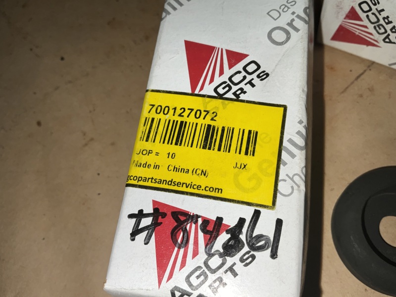 Hesston 8500 Shield-bolt, Knife, Rotory