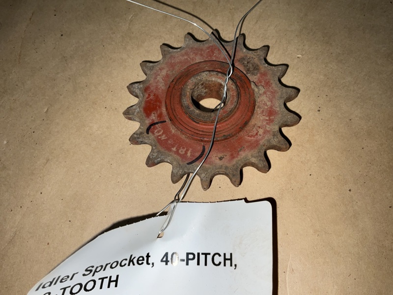 Hesston 4600 Twine Idler Sprocket, 40-PITCH, 18-TOOTH