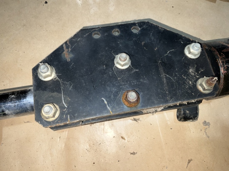 Hesston 8550 Stop Plate