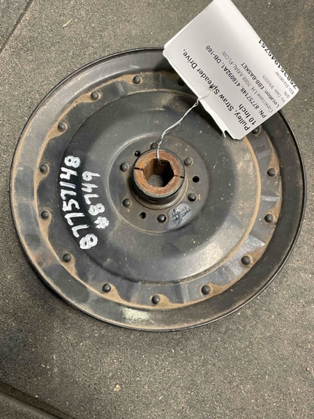 Case/case I.H. 7088 Axial-flow Pulley, Straw Spreader Drive, 10 Inch