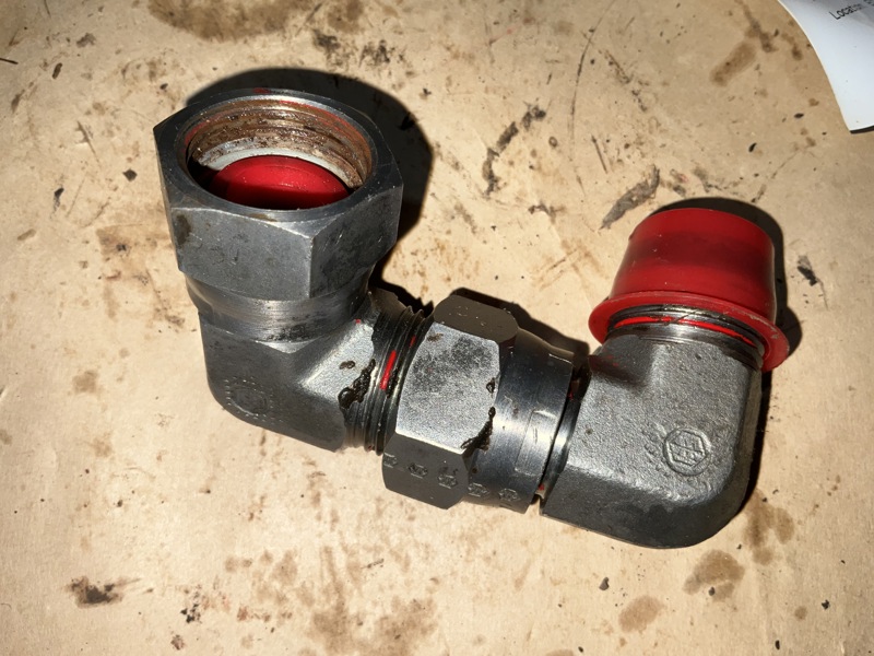 New Holland 1112 Connector Elbow