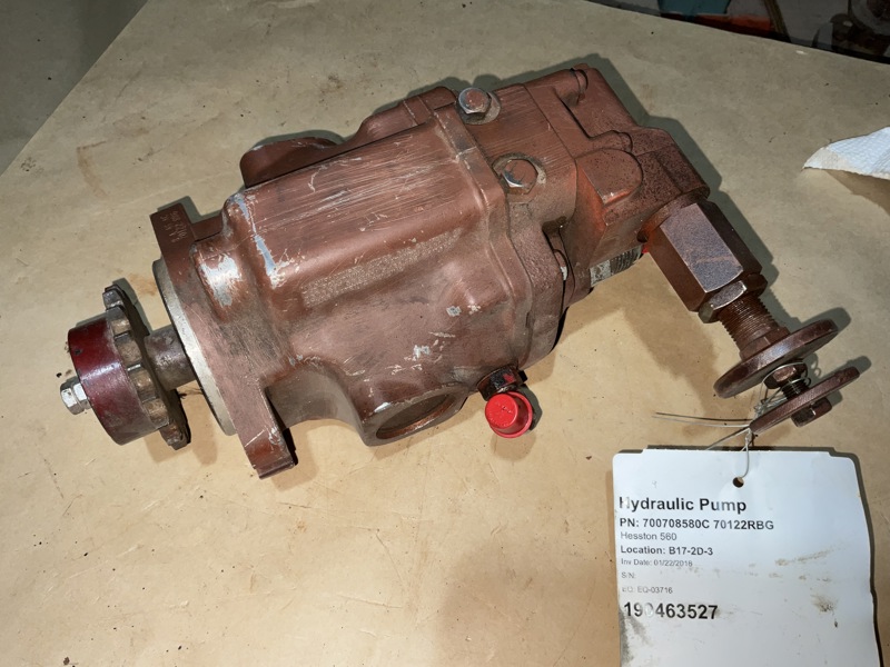 Hesston 560 Core Hydraulic Pump