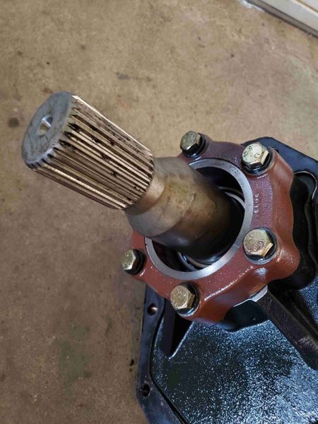 Case/case I.H. MX270 Pto Plate