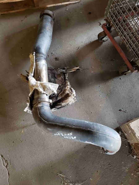 New Holland T8.275 Exhaust Tube, Turbo TO Dosing Module