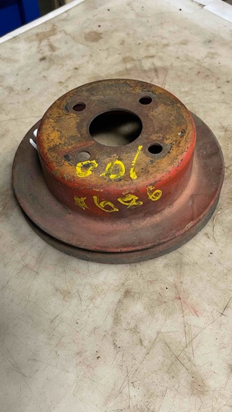 Allis Chalmers 180, 185, 190, 190XT Pulley Water Pump - Tin 1-GR. 6-3/8" OD
