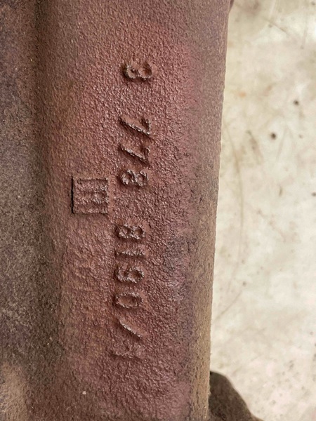 Massey Ferguson 2805 Manifold, Turbocharger Support