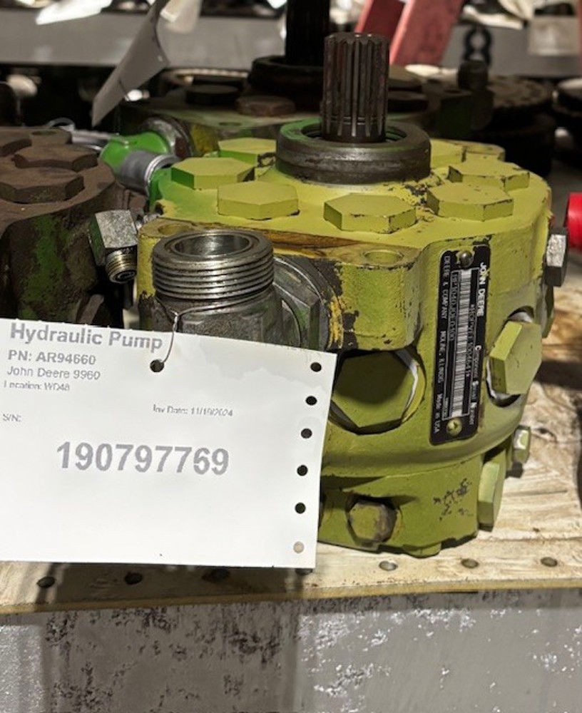 Deere 9960 Hydraulic Pump