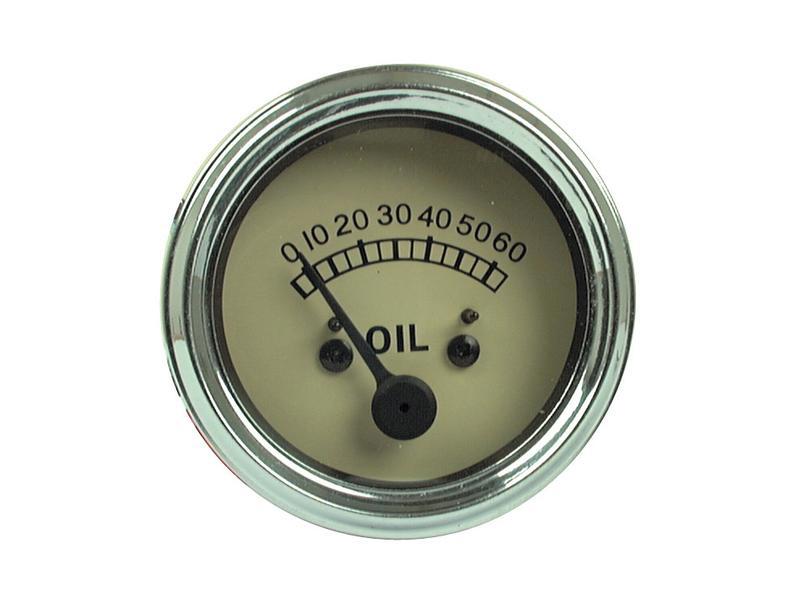 Massey Ferguson 135, TE20, TEA20, TED20, TO20, 35 Oil Gauge, White Face