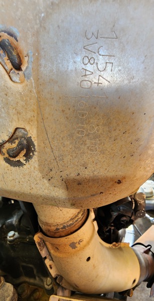 Kubota M8560D Diesel Particulate Filter Assembly