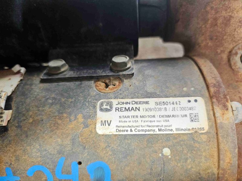 Deere 8650 Starter