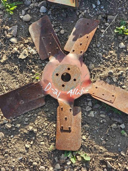 Allis Chalmers D21, D-21 Fan, 5 Blade