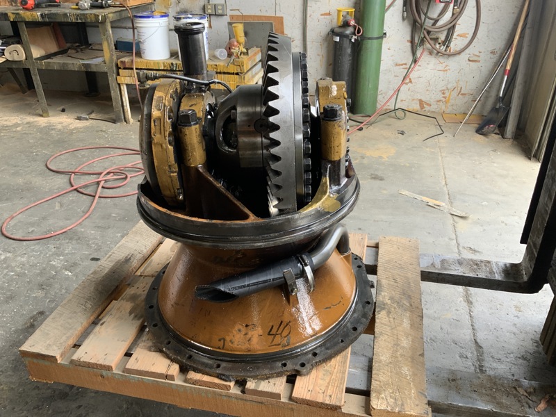 Caterpillar 637D, 631D, 639D Differential & Bevel Gear GP - Front
