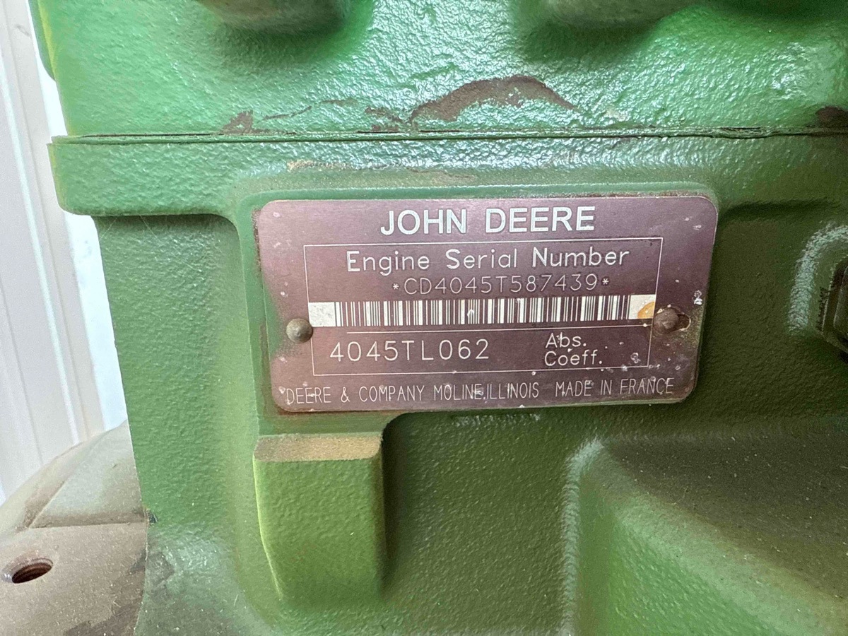 Deere 6405 Engine Complete