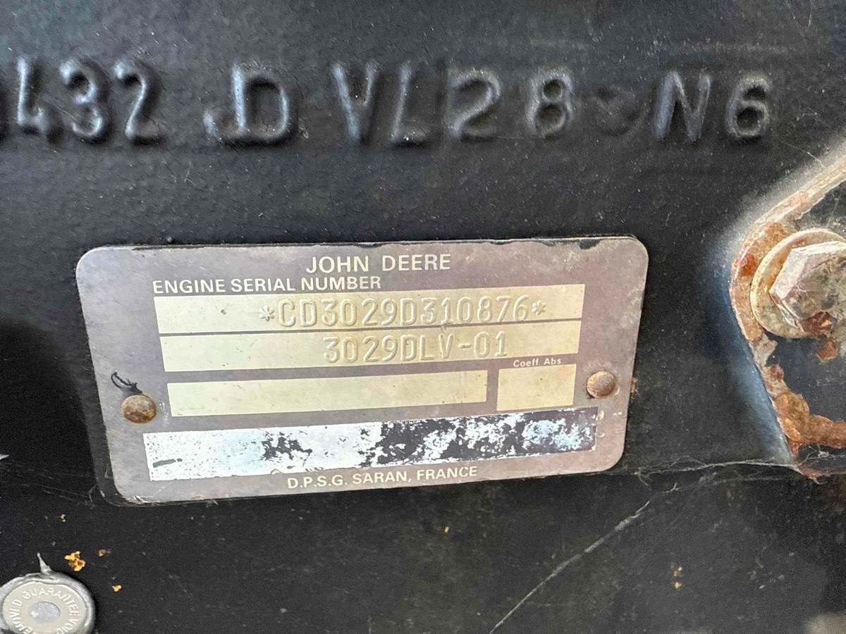 Deere 5200 Engine Complete