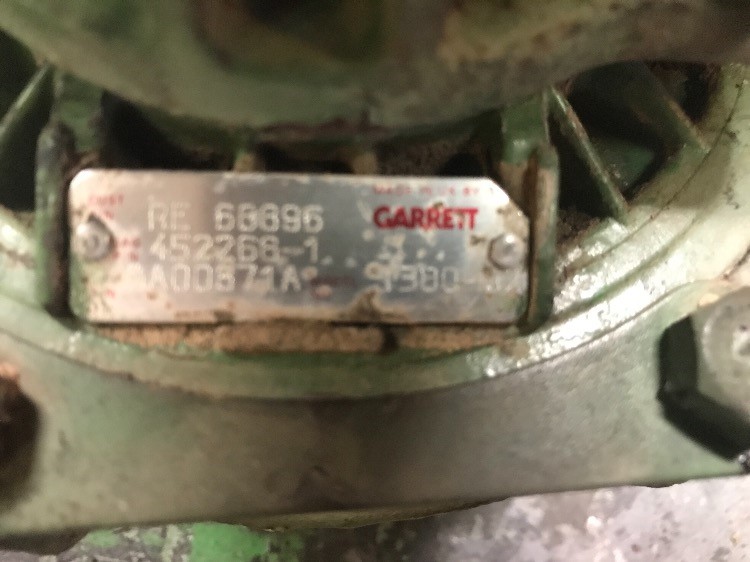 Deere 6405 Turbocharger