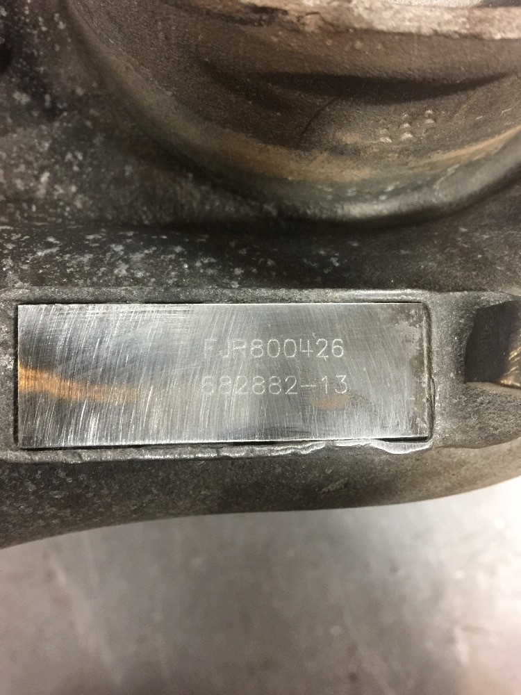Case/case I.H. MX285 Turbocharger