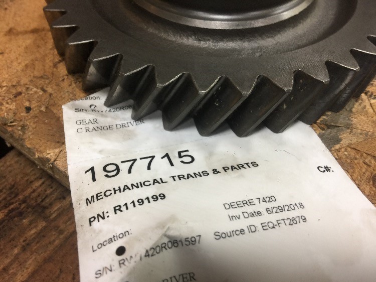 Deere 7420 Mechanical Trans & Parts
