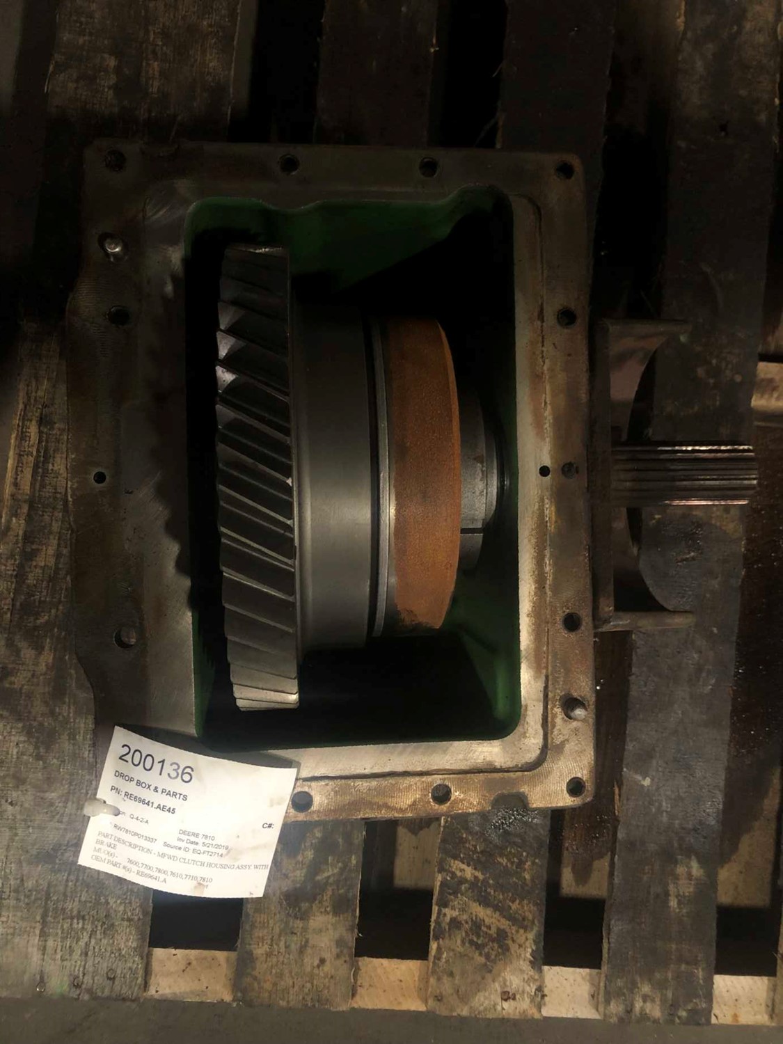 Deere 7810 Drop Box & Parts