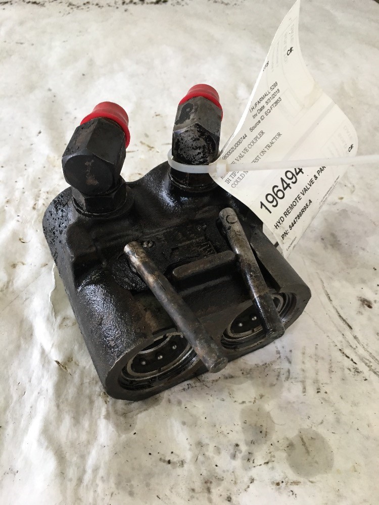 I.H./FARMALL 5288 Hyd Remote Valve & Parts