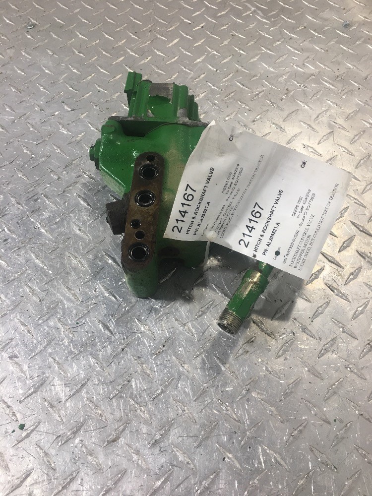 Deere 7330 Hitch & Rockshaft Valve