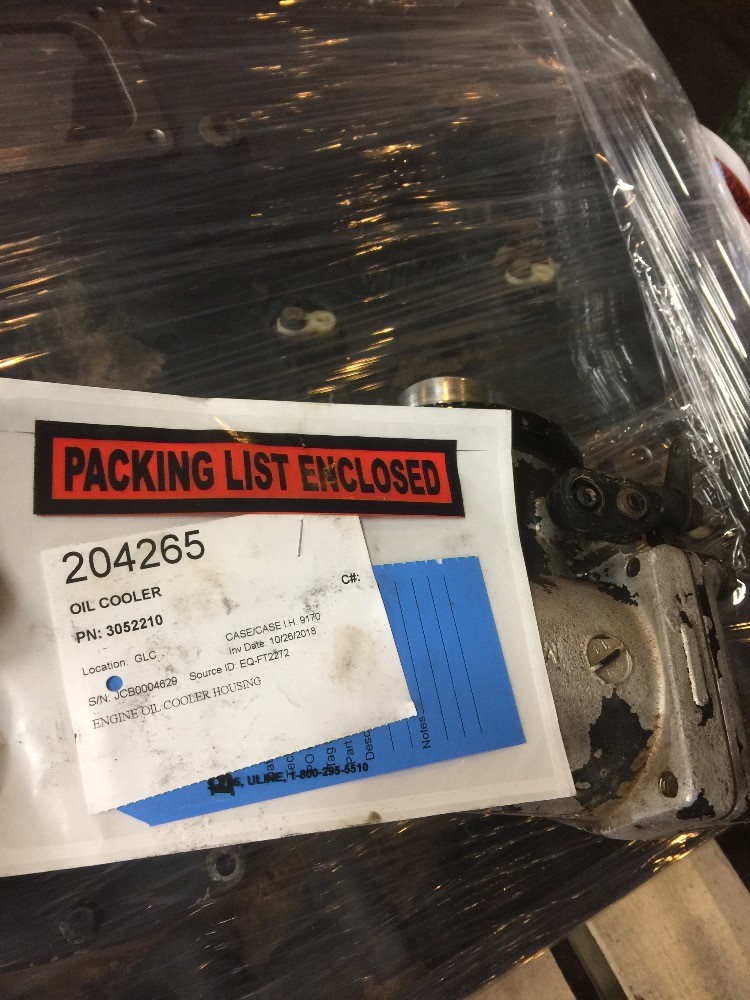 Case/case I.H. 9170 Oil Cooler