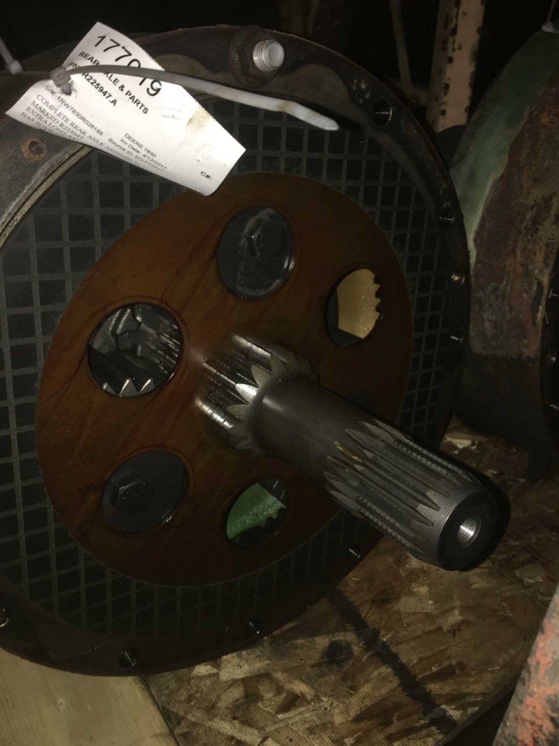 Deere 7830 Rear Axle & Parts