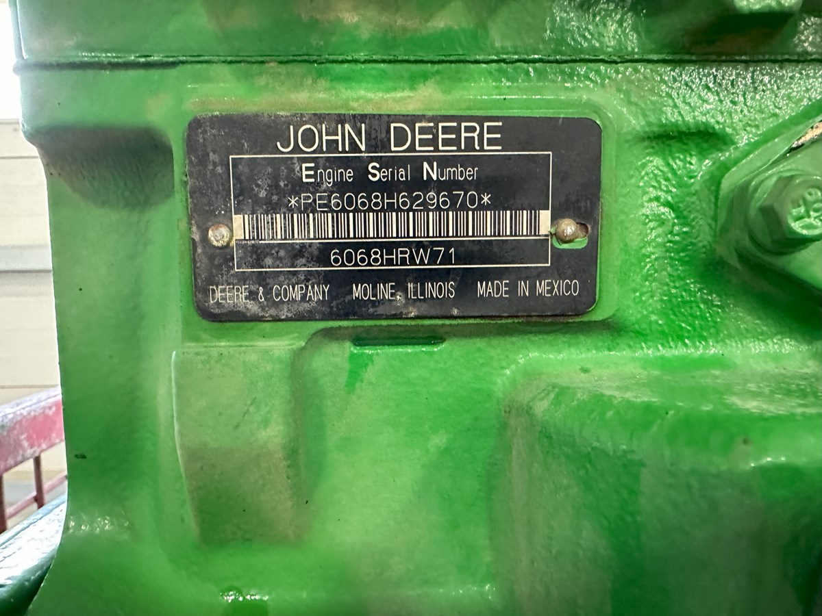 Deere 7420 Long Block, 6.8L Tier 2