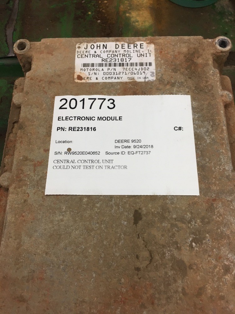 Deere 9520 Electronic Module