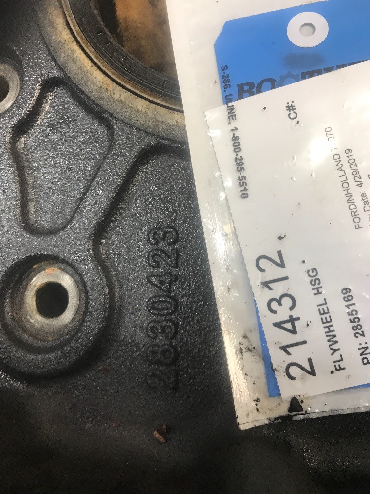 Ford/Nholland T5070 Flywheel Hsg