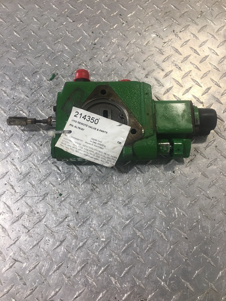 Deere 7410 Hyd Remote Valve & Parts