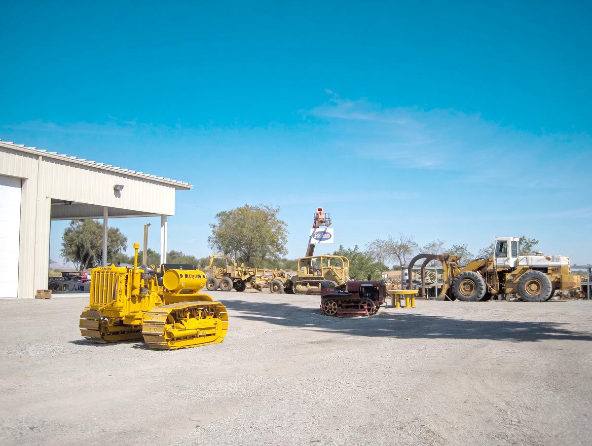 FP Smith vintage equipment and warehouse
