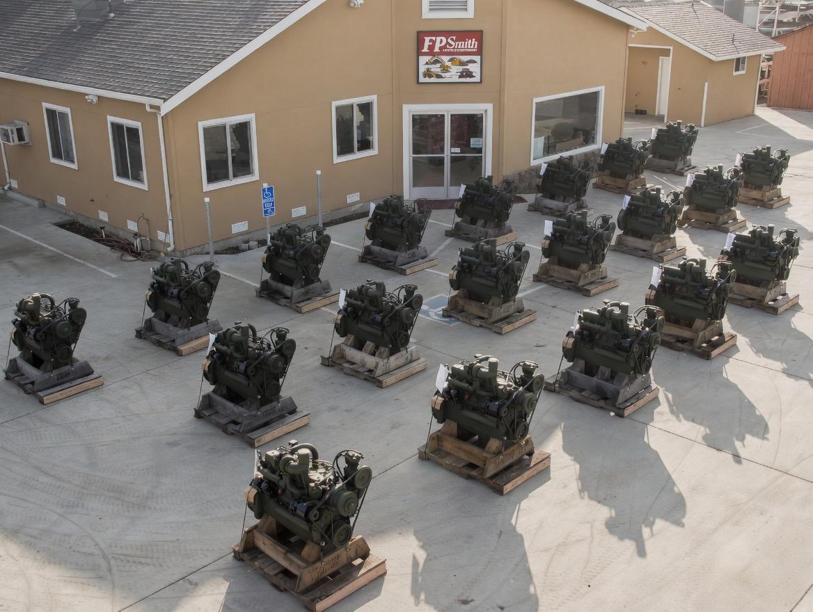 FP Smith rebuilt diesel engines for the US Army