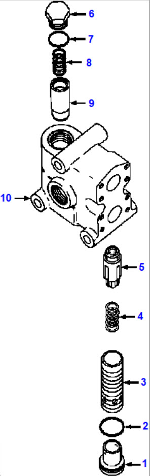 Dresser TD15C Blade Quick Drop Valve
