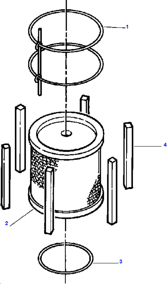 Dresser TD15C Oil Suction Strainer