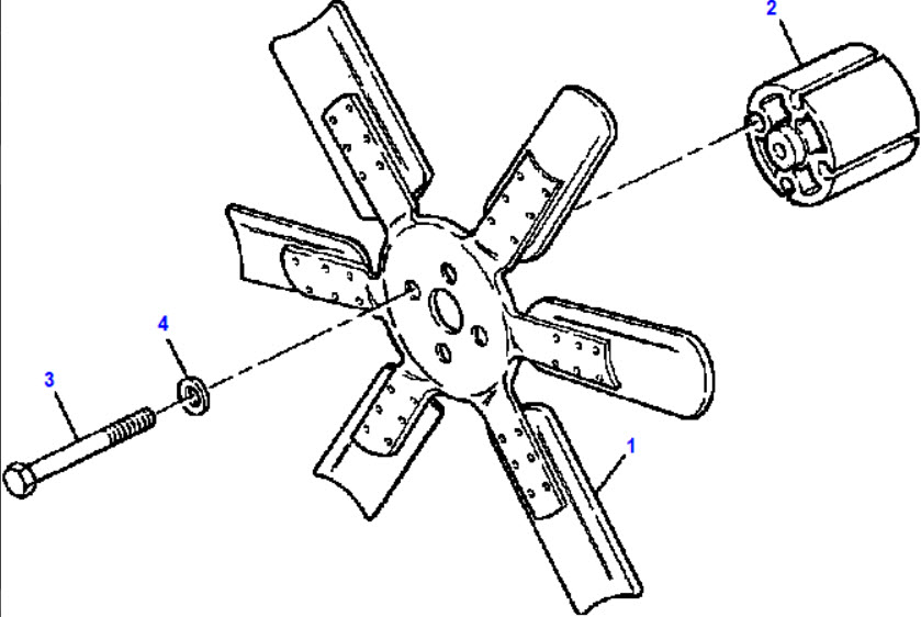 Dresser TD15C Blower Fan