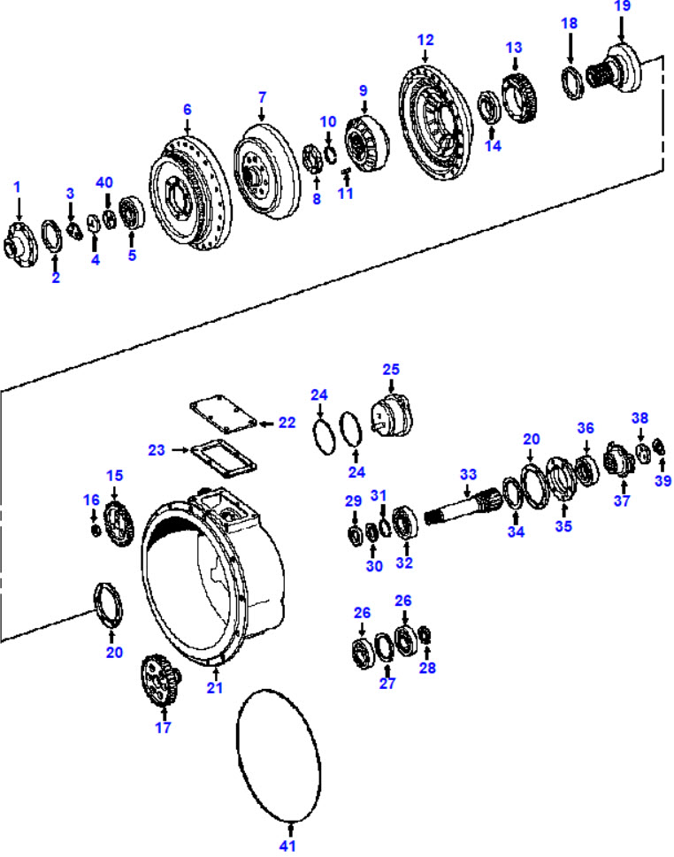 Dresser TD15C Torque Converter