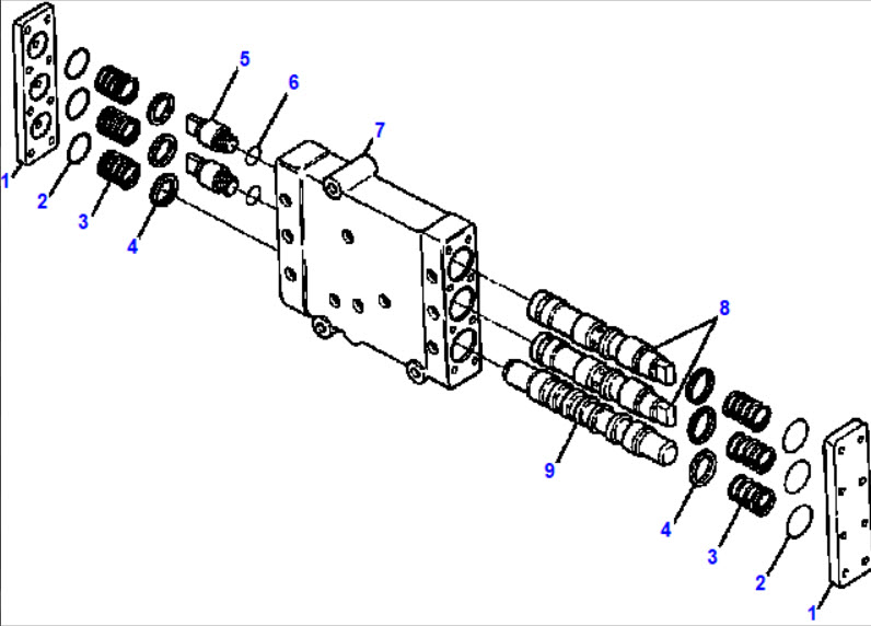 Dresser TD15C Range Selector Valve